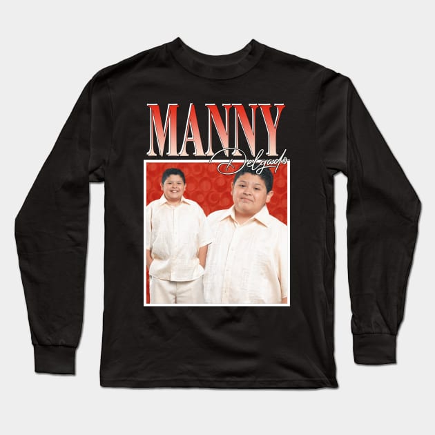 Manny Delgado Long Sleeve T-Shirt by TeesBySilvia